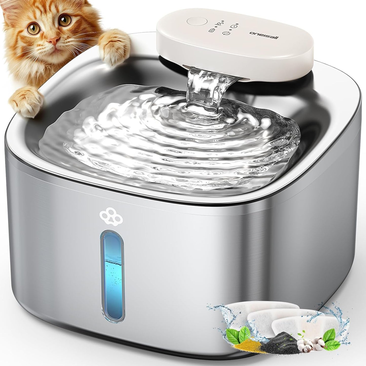 PurrStream Cordless Cat Fountain 3.5L