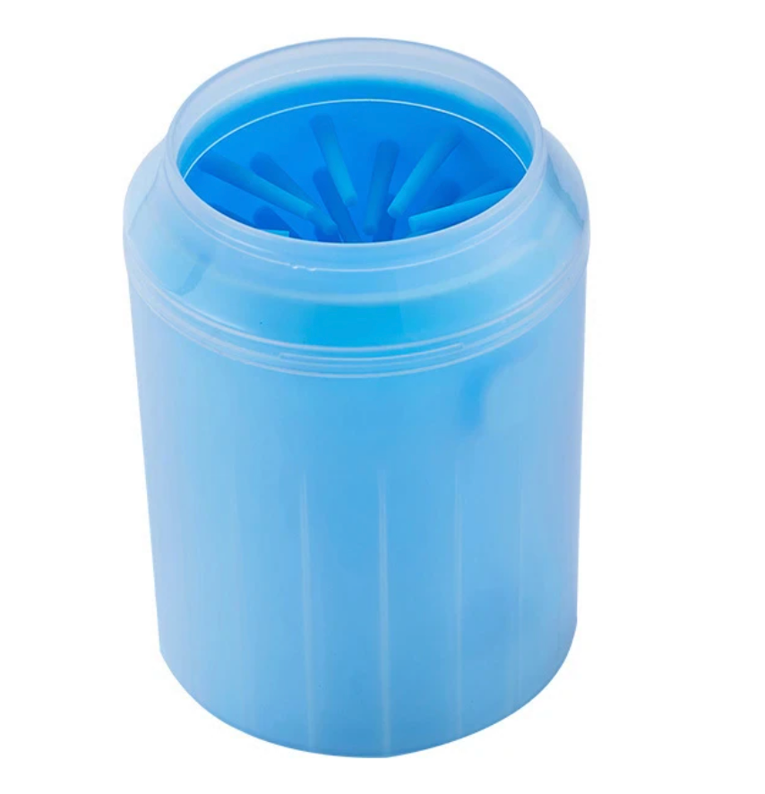 Portable Dog Paw Washer with Silicone Brush