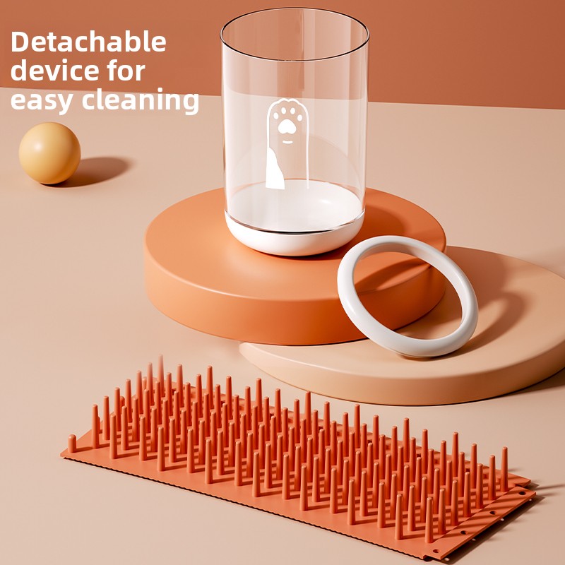 Portable Dog Paw Washer with Silicone Brush