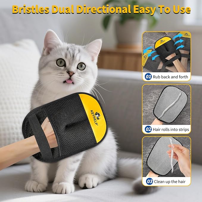 Pet Electrostatic Hair Removal Glove