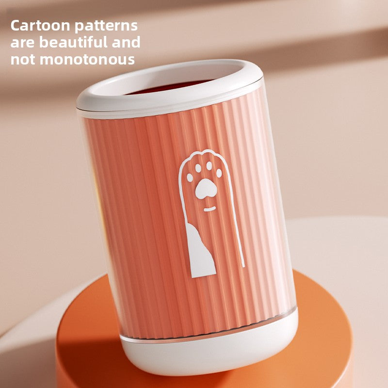 Portable Dog Paw Washer with Silicone Brush